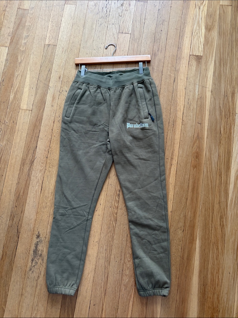 Kids Olive Green Jogger Sweatpants